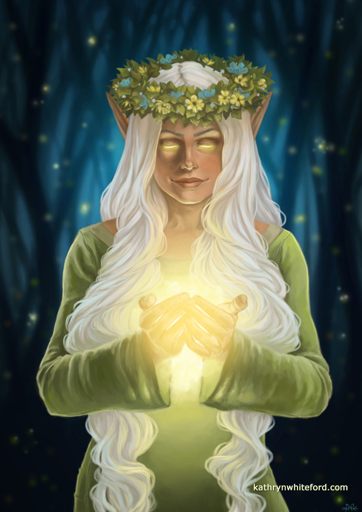 "Glow" Digital painting