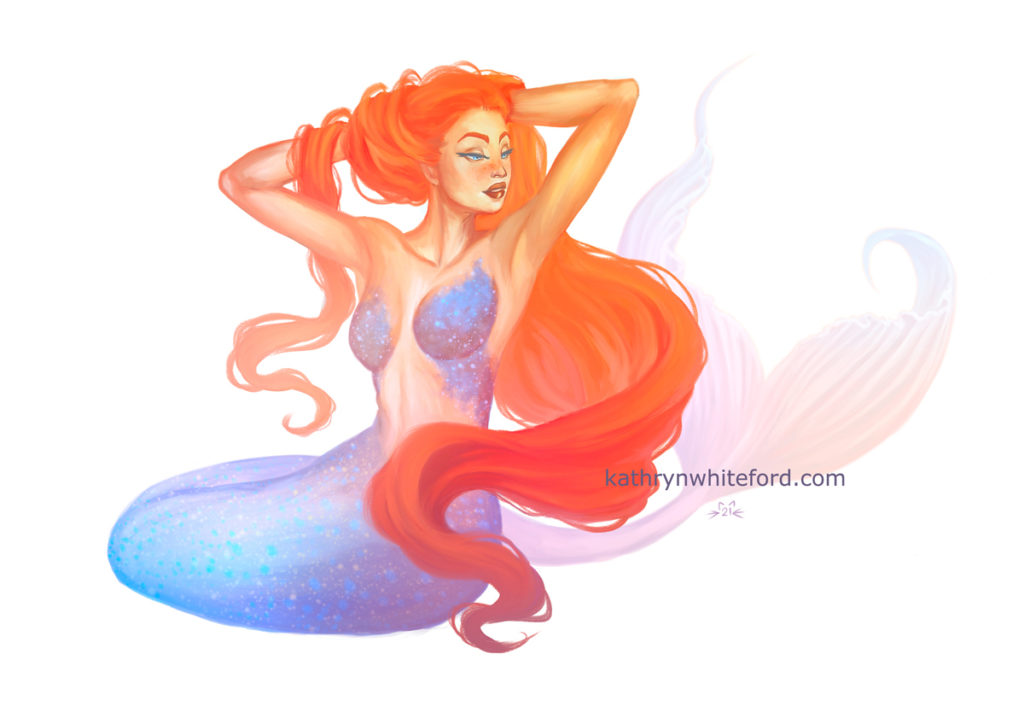Mermaid hair, don't care